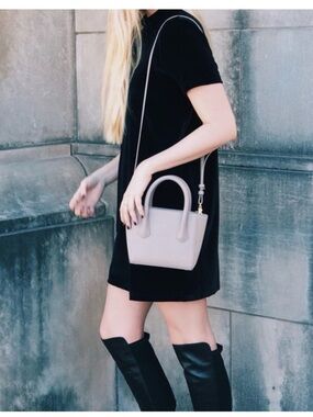 Dagne Dover Signature Petite Tote Crossbody Bleecker Blush